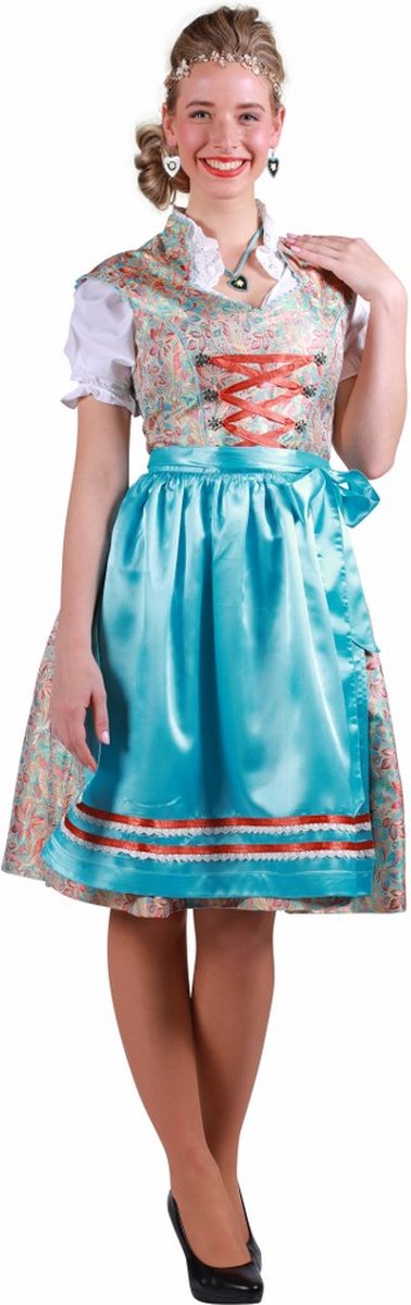 Dirndl Janna, Turquoise | maat 36